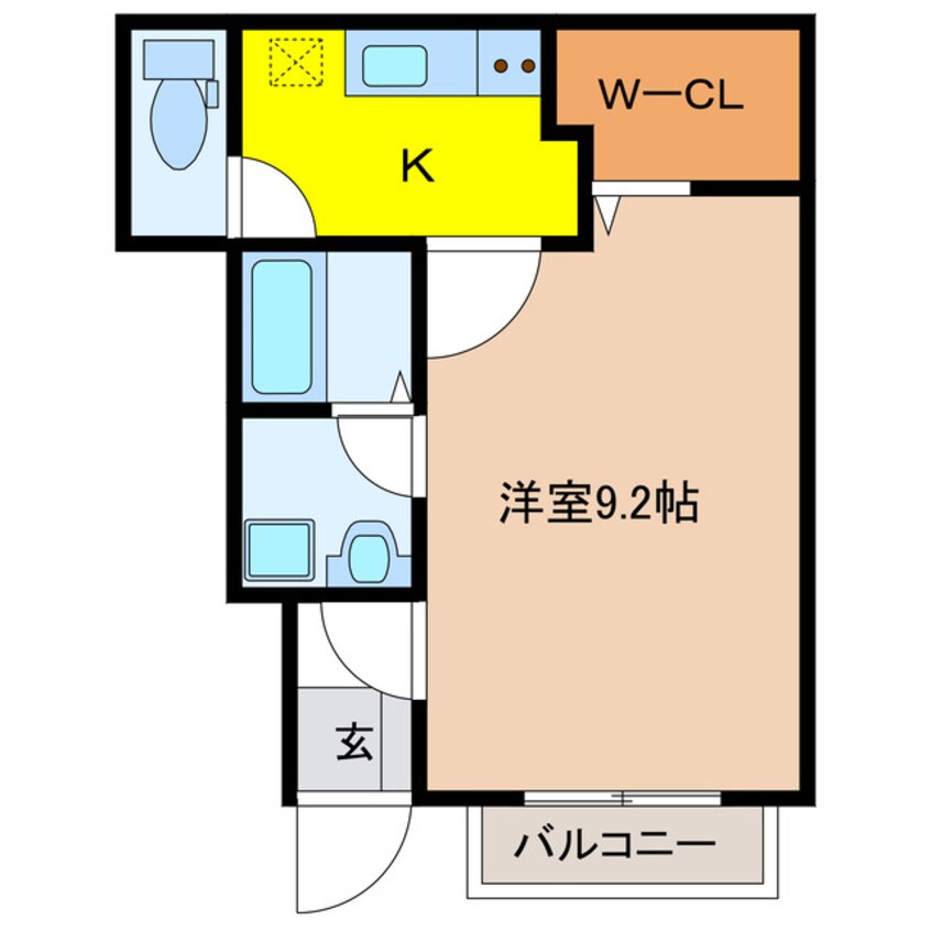 間取図 Dieci Castello Kurro