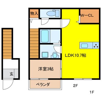 間取図 Dieci Castello Kurro