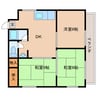 忠節橋北ビル 3DKの間取り
