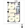 リヒテン山崎 3LDKの間取り