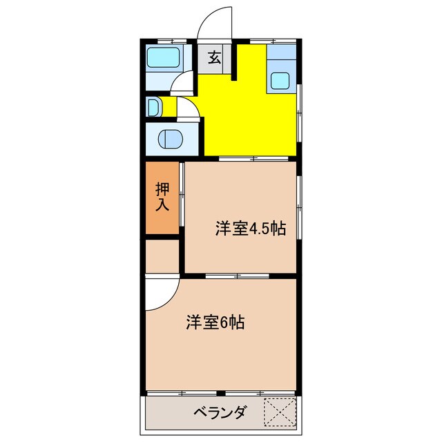 間取り図 高信マンション