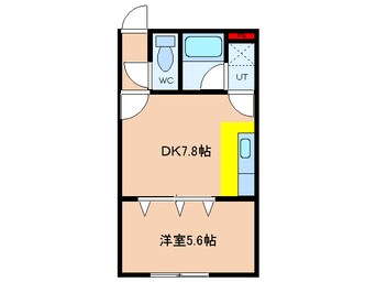 間取図 ノースシャイン五稜郭