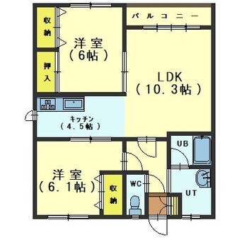 間取図 マンションエンドレス