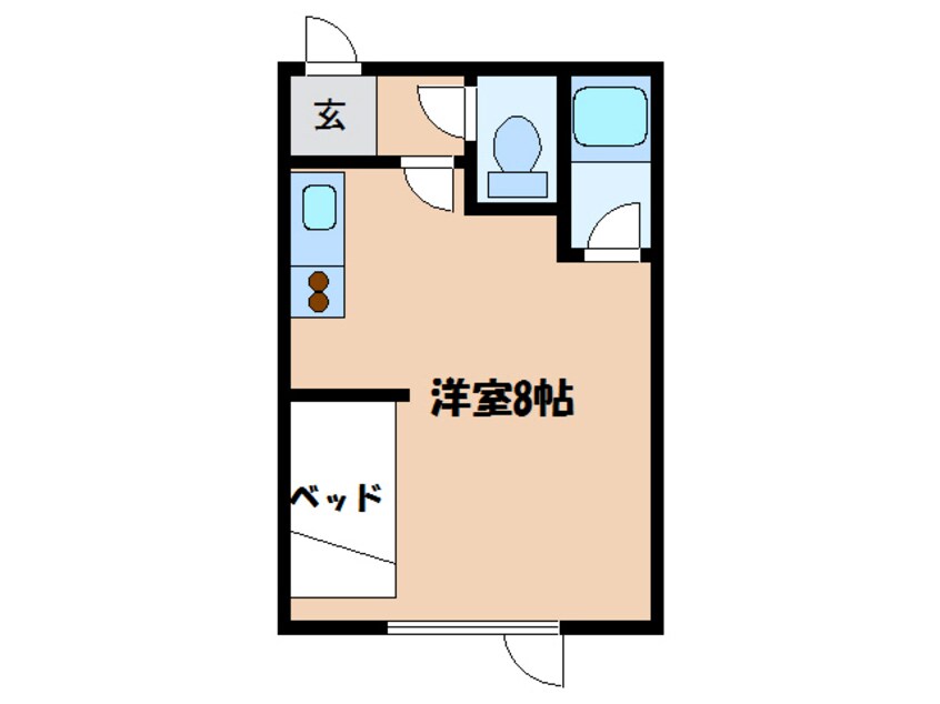 間取図 エール梁川