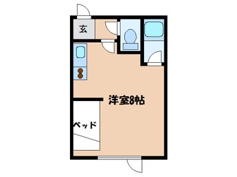 間取図 エール梁川