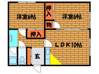 間取図 ハウス白鳥