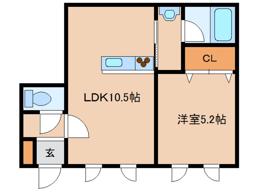 間取図 アンダンテ