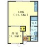 アーバンパレス214 1LDKの間取り