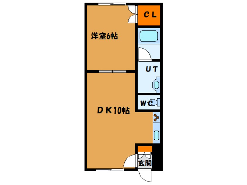 間取図 ピュアパレス七重浜