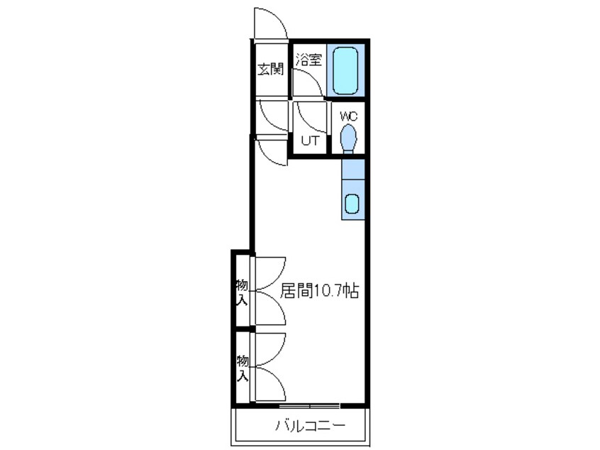 間取図 STAY　HERE　BILL