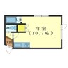 アルファヒルズⅠ 1Rの間取り