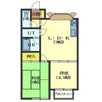 間取図 ハミール山の手