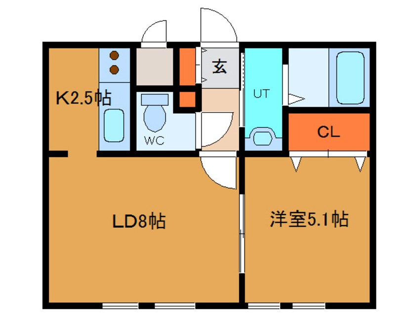 間取図 アリエーテ本町