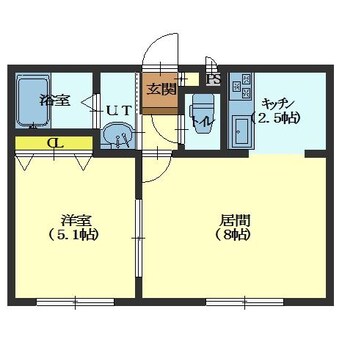 間取図 アリエーテ本町