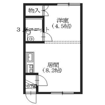 間取図 タウンハウス昭和