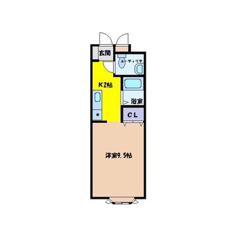 間取図 ペイサージュ港町