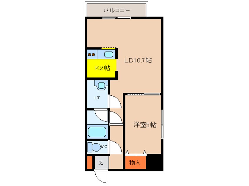 間取図 ロクゴーリーブル大森公園