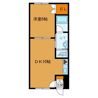 間取図 ピュアパレス函館Ⅲ