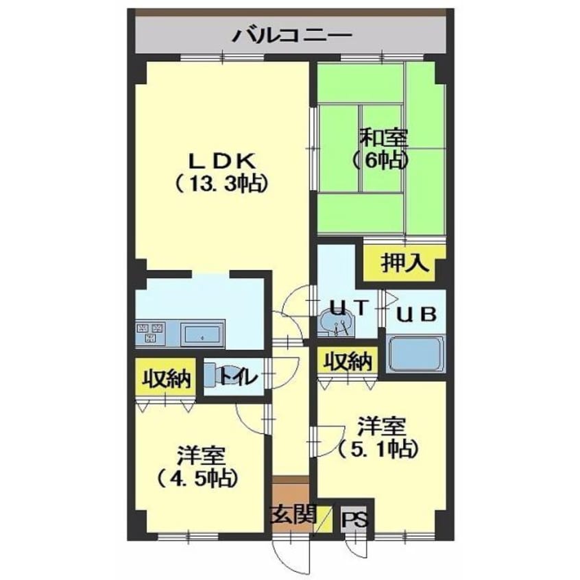 間取図 ファンデーションⅡ