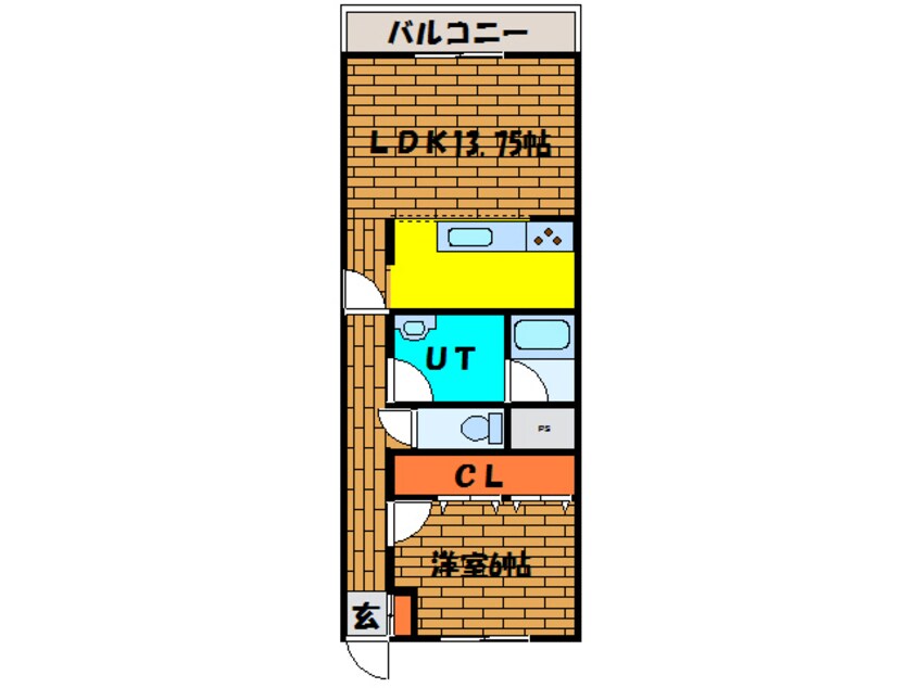 間取図 ハイツシーブリーズ