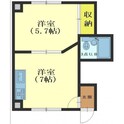コーポ白鳥の間取図