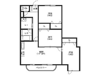 間取図 マンショングリーンリーフ