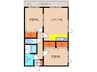 マンションＳＫ 2LDKの間取り