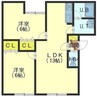 セブンヒルズ 2LDKの間取り