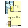 メトロポリタン函館 1LDKの間取り