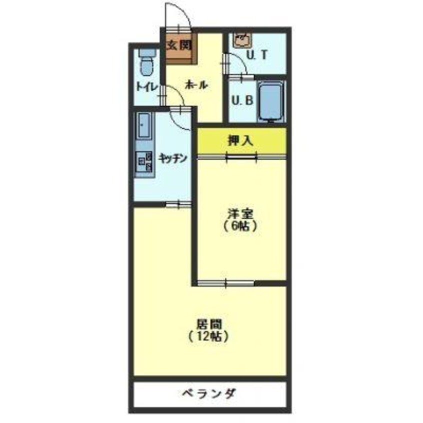 間取図 ロイヤルシティ弐番館青柳