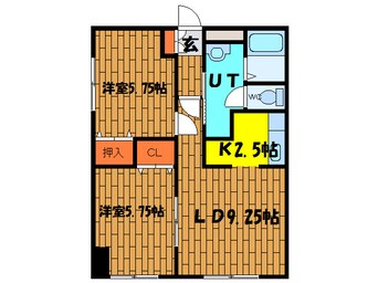 間取図 ピュアパレス花園