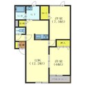 クレオAPの間取図