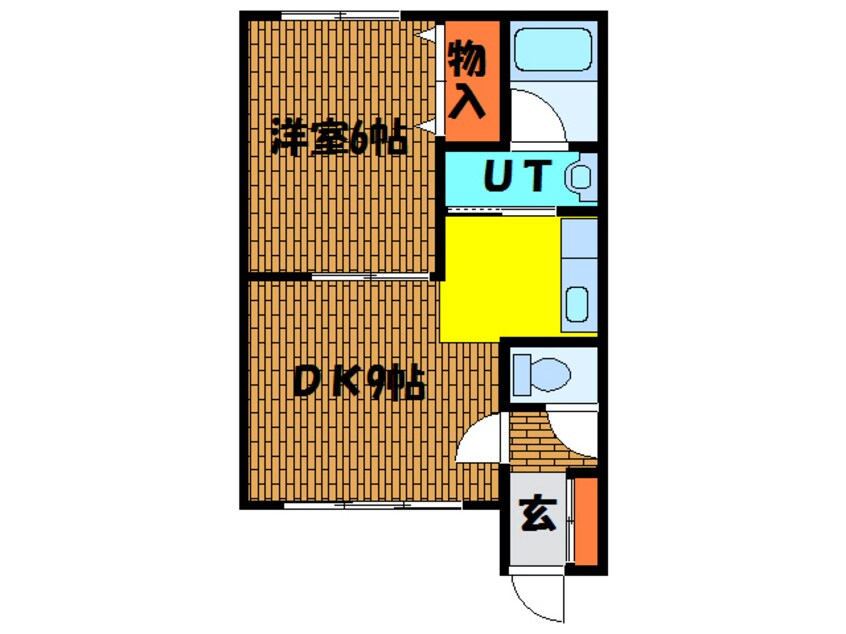 間取図 追分パーソンズ