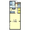 ダイワパレス富岡 1Rの間取り