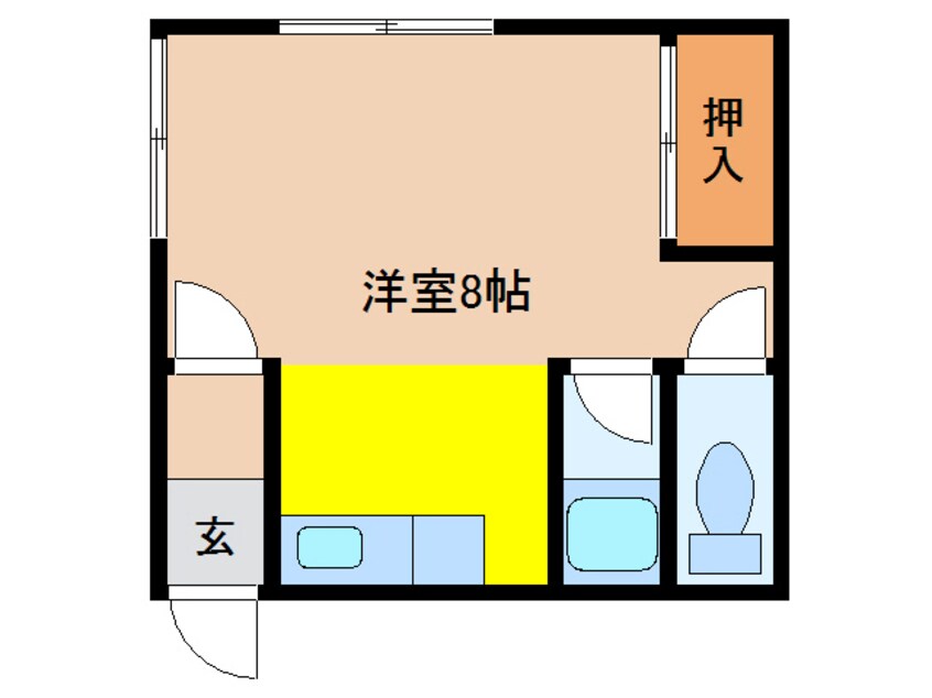 間取図 シャイン８