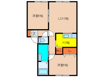 間取図 メイプルハイムⅡ