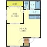 ハイツヒロ 1LDKの間取り