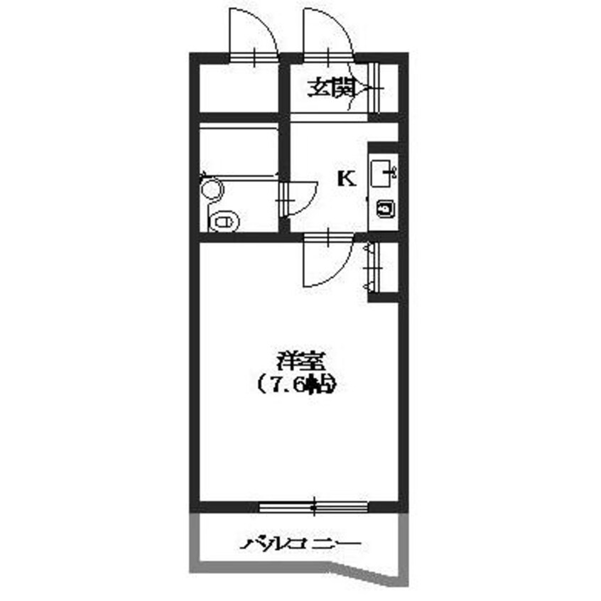 間取図 ダイアパレス函館大森公園