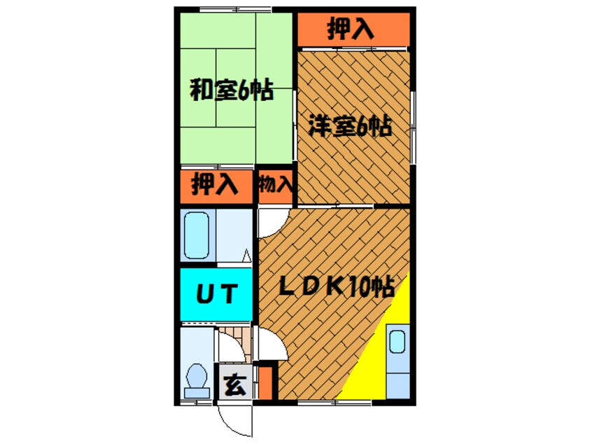 間取図 マンションサンエー