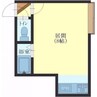 テラハウス万代 1Rの間取り