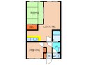 本通りガーデンハイツの間取図