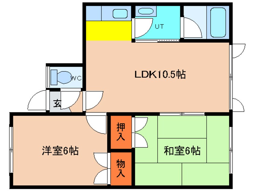 間取図 エクセレント神山