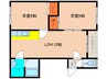 エクセレント宮前 2LDKの間取り