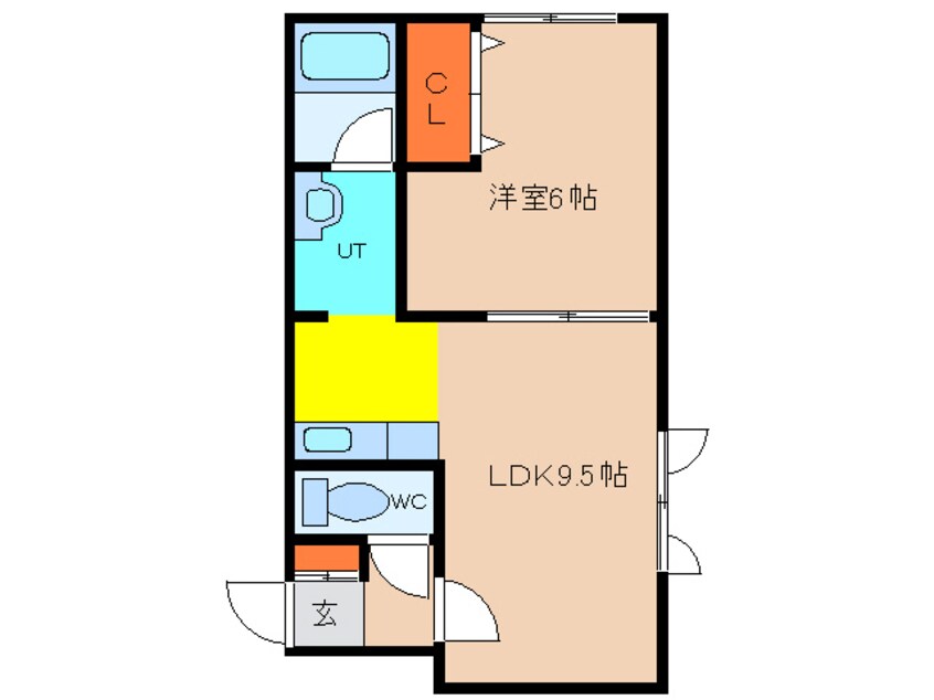 間取図 ピアパレス松陰