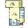 ペラッツィ杉並 1LDKの間取り