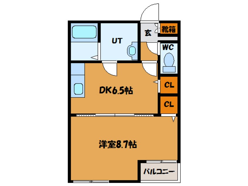 間取図 アルメリア