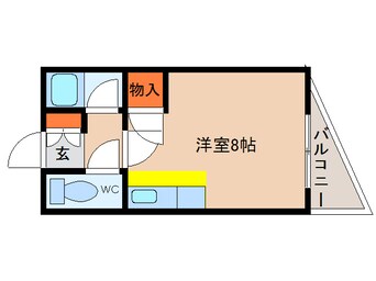 間取図 ノースコート梁川