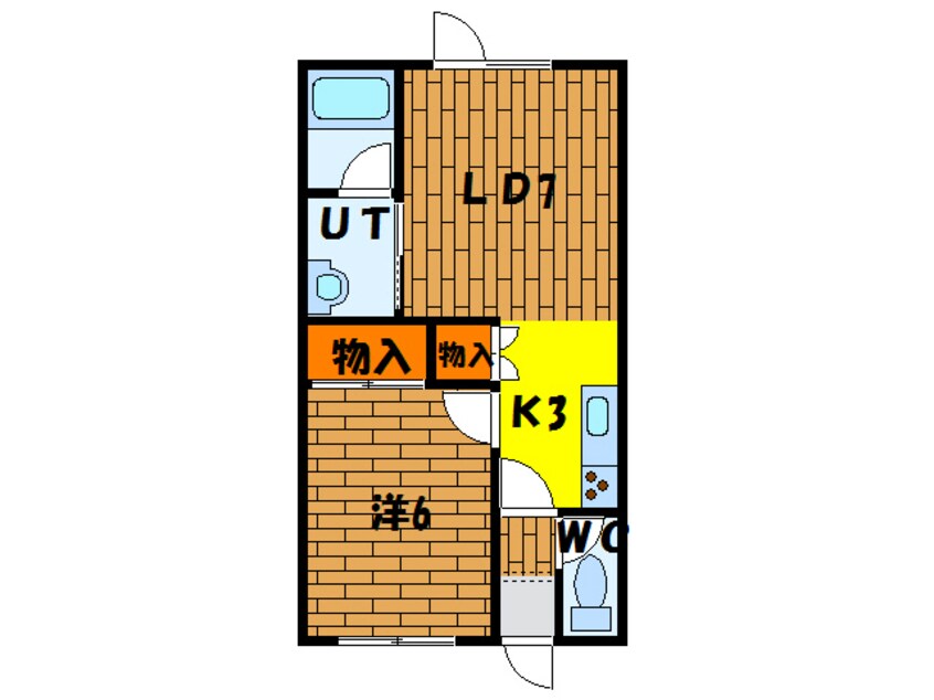 間取図 プロスパ