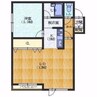 マンションイーストリバー 1LDKの間取り