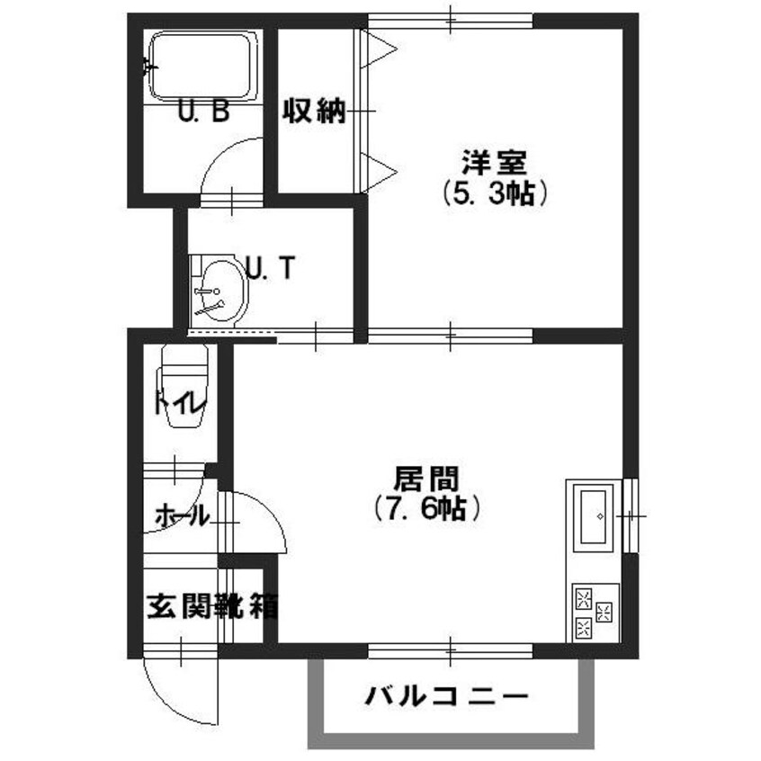 間取図 PERRY　LAND